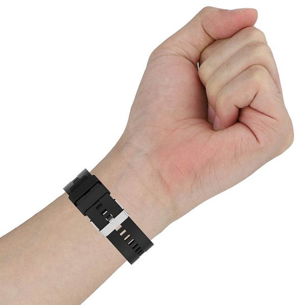 MAXMOBILE REMEN ZA PAMETNI SAT-Univer.,DS-17-JT,20mm,#1 black slika 3