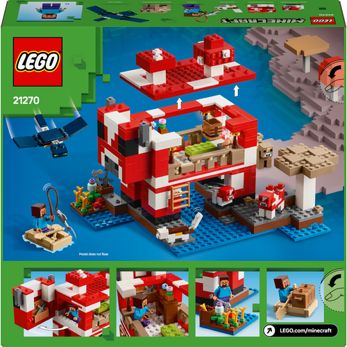 LEGO® MINECRAFT® 21270 Kuća gljivokrava slika 7