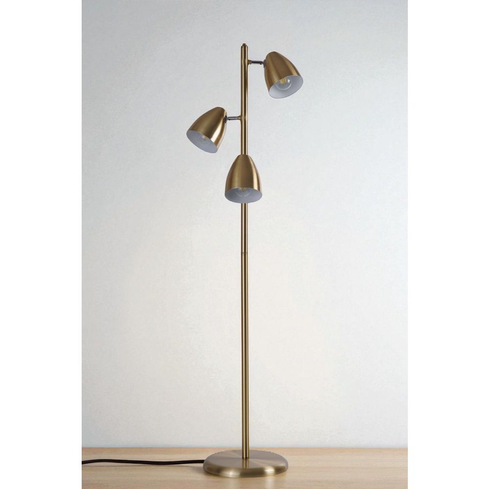 Opviq Podna lampa 057, zlatna slika 2