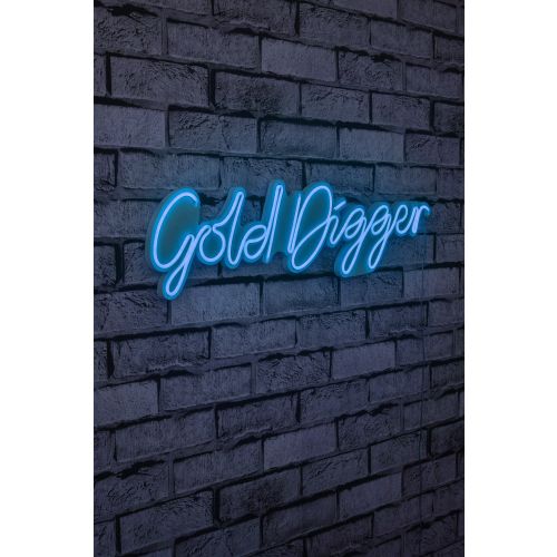 Wallity Ukrasna plastična LED rasvjeta, Gold Digger - Blue slika 8