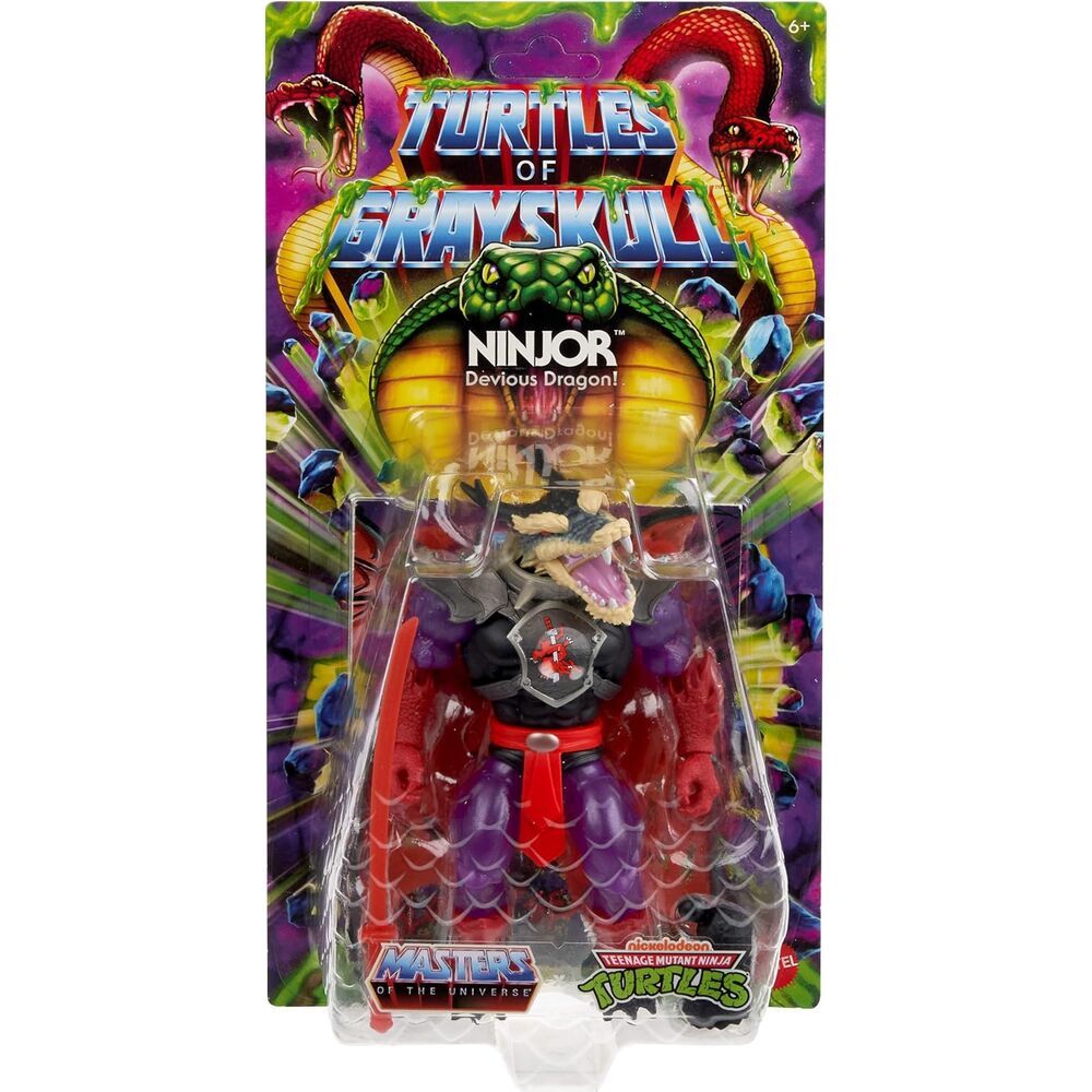 Masters of the Universe: Turtles of Grayskull Mutirani Ninjor figura 14cm slika 4