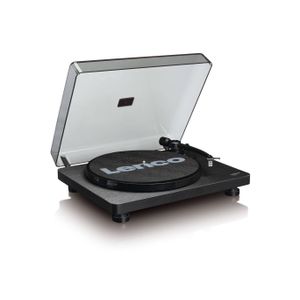 Gramofon LENCO L-30BK, RCA izlaz, USB-B PC kodiranje, 33 i 45 RPM, Audio-Technica AT3600 cartridge, crni