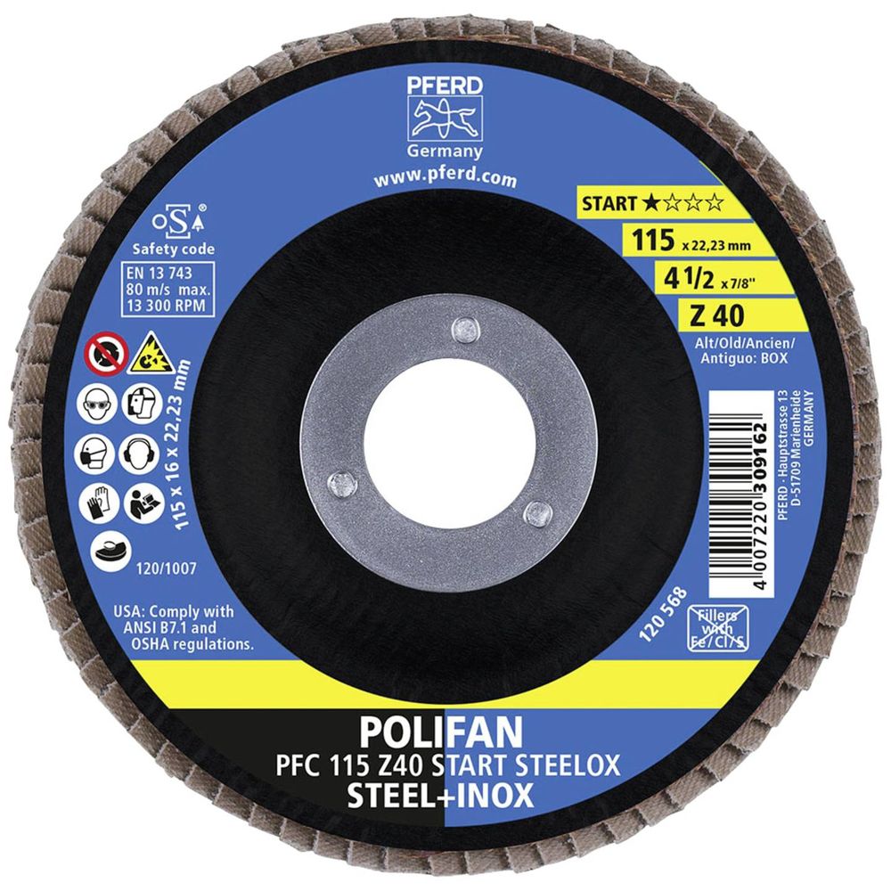 Pferd Disk Brusni Lamelni Pfc 115 Z  40 Z-Box slika 1