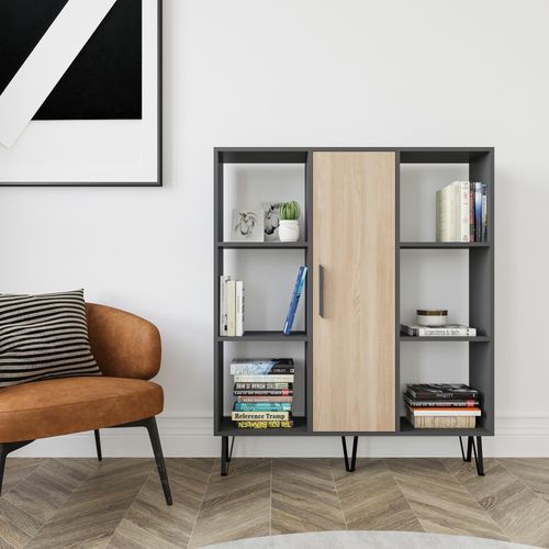 Peoria - Anthracite, Oak Oak
Anthracite Bookshelf slika 1