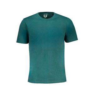 GIAN MARCO VENTURI GREEN MEN'S SHORT SLEEVED T-SHIRT