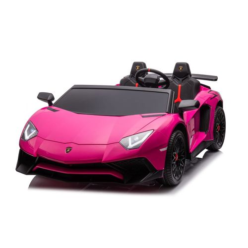 Licencirani auto na akumulator Lamborghini XXL A8803 24V - dvosjed - rozi slika 2