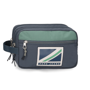 Pepe Jeans neseser 26 cm Tom 6654421, tamno sivi