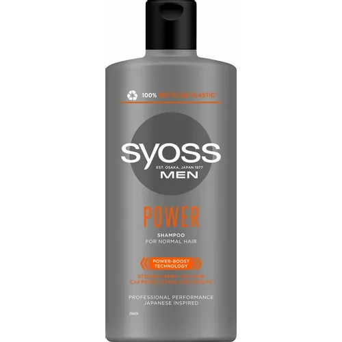 Syoss Men Šampon Za Kosu Power 440ml slika 1