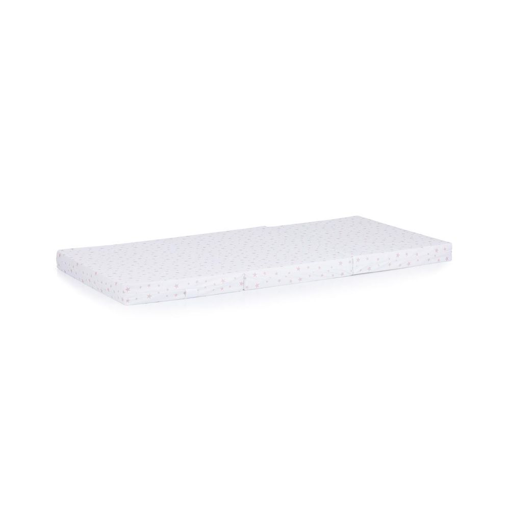Chipolino Sklopivi madrac White/Powder Stars Mat02209Whpd, 120x60x6cm slika 2