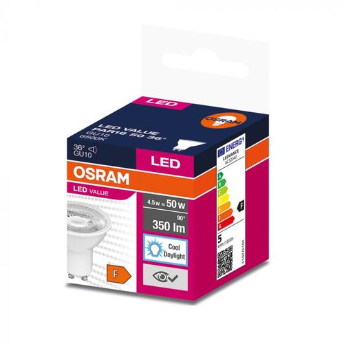 OSRAM LED sijalica GU10 5W (50W) 6500k 36 stepeni slika 3
