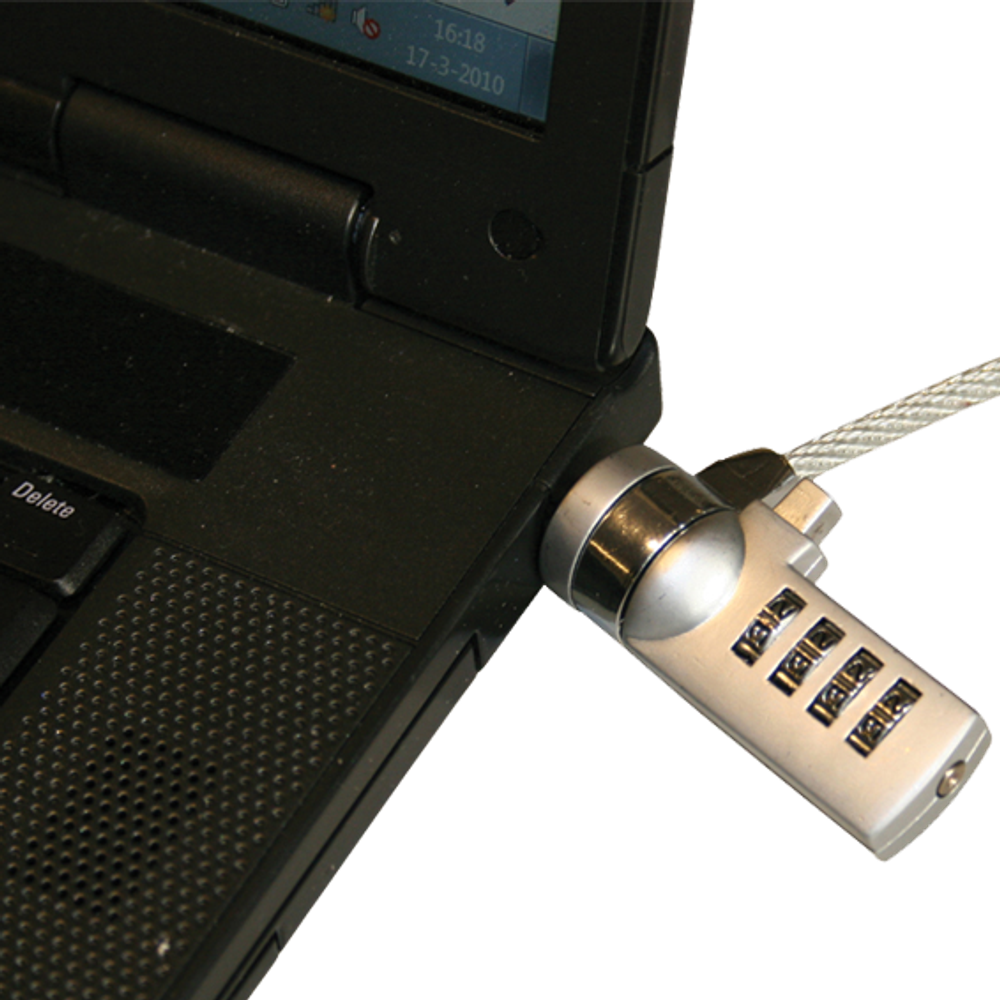 Konig Zaštitni kabl / sajla za laptop sa sigurnosnim kodom - CMP-SAFE4 slika 3