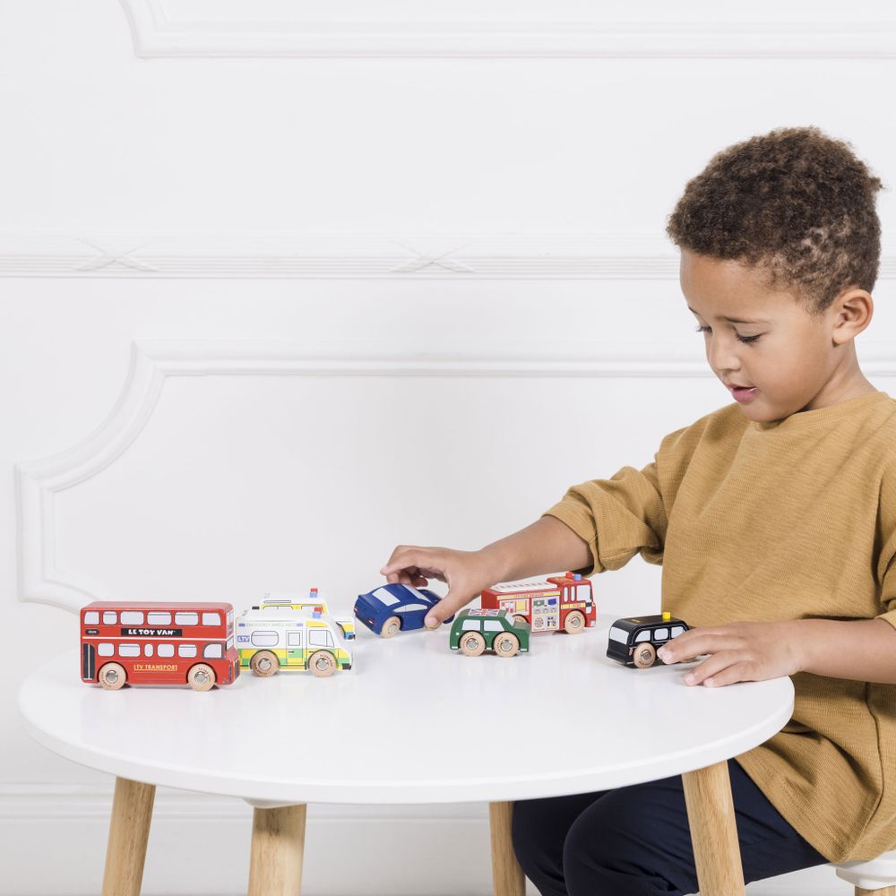 Le Toy Van Set drvenih autića London slika 4