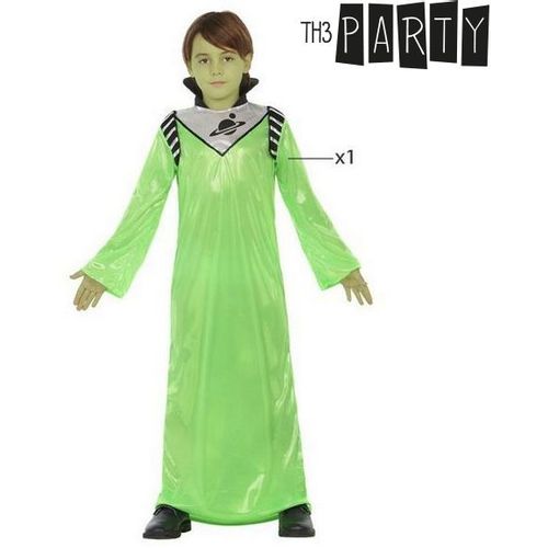 Tematski kostim za djecu Zeleni vanzemaljac 5-6 god slika 2