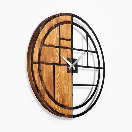 Wall Walnut
Black Decorative Wooden Wall Clock slika 7