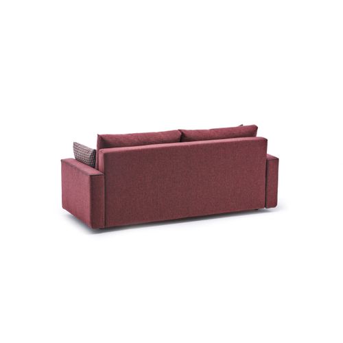 Atelier Del Sofa Trosjed na razvlačenje, Bordo crvena, Ece - Claret Red slika 8