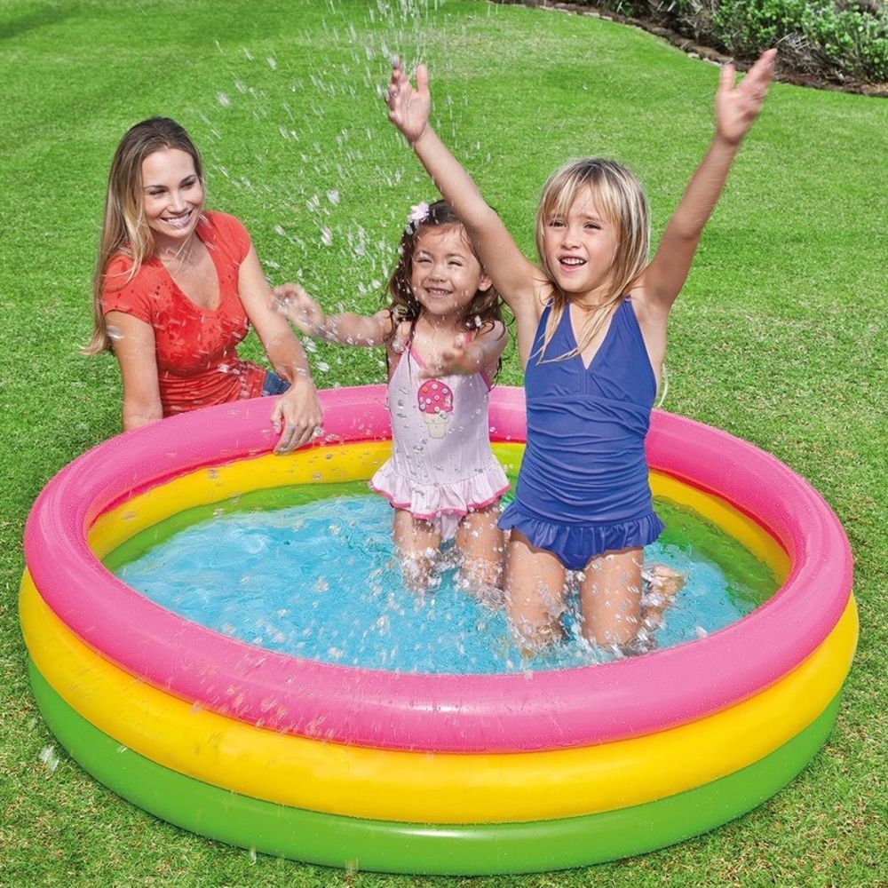 Intex bazen za djecu Sunset Glow, godine 2+, 147 cm x 33 cm   slika 2