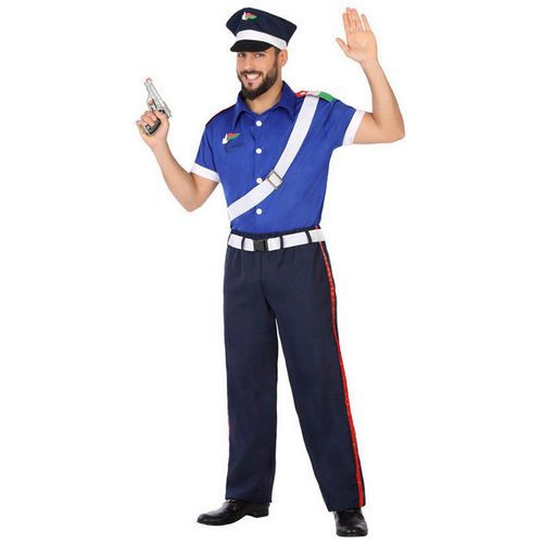 Svečana odjeća za odrasle DISFRAZ POLICIA  M-L Shine Inline Policajac Veličina M/L slika 1
