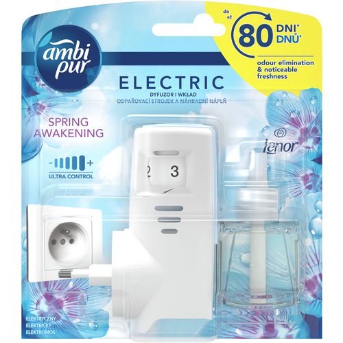 Ambi Pur električni aprat za osvježivanje zraka i punjenje Spring starter kit 20 ml slika 1