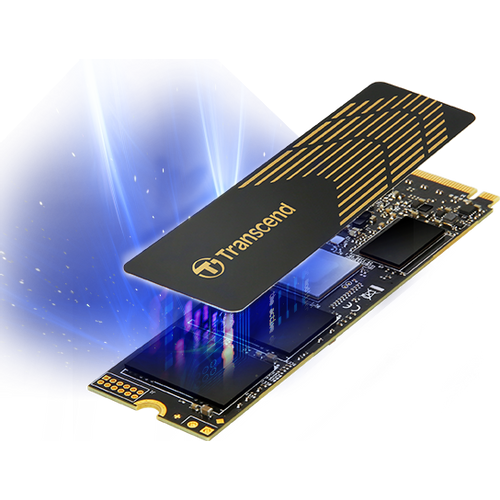 Transcend TS1TMTE240S M.2 NVMe 1TB, PCIe Gen4x4, M-Key, 3D TLC, with Dram,Read/Write up to 3,800/ 3,200 MB/s, 1700 TBW, 2280 slika 2