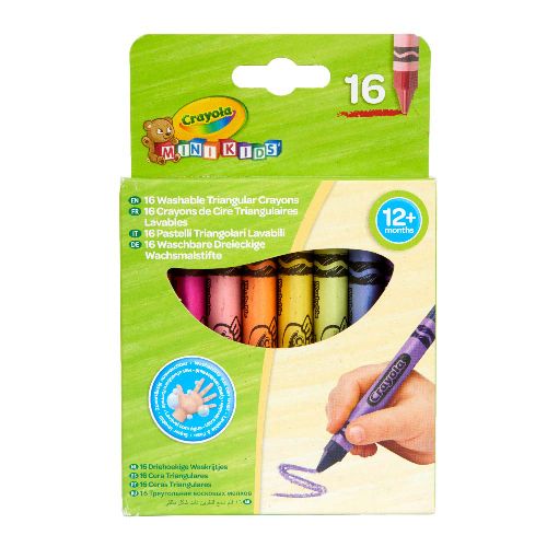 Crayola Trouglaste Voštane Bojice 16 Kom slika 1