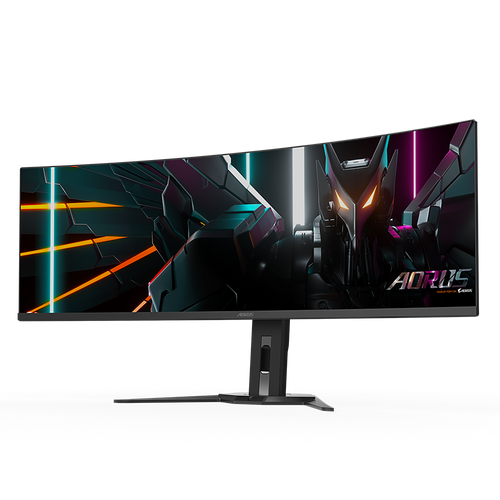 Gigabyte CO49DQ EK1 49" 144Hz Dual-QHD 5120x1440 OLED, HDMI 2.1, 99% DCI-P3, 10 bits color, 0.03 ms GTG, VESA DisplayHDR True Black 400, ClearMR 8000 slika 2