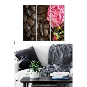 Dekorativna MDF Slika u Više Boja (Set od 3 Komada) - MDF1034664