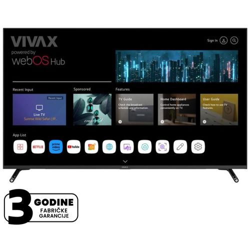 TV VIVAX IMAGO LED TV-50S60WO 50in/127cm, SMART, 4K Ultra HD 3840x2160, HDMI, USB slika 1