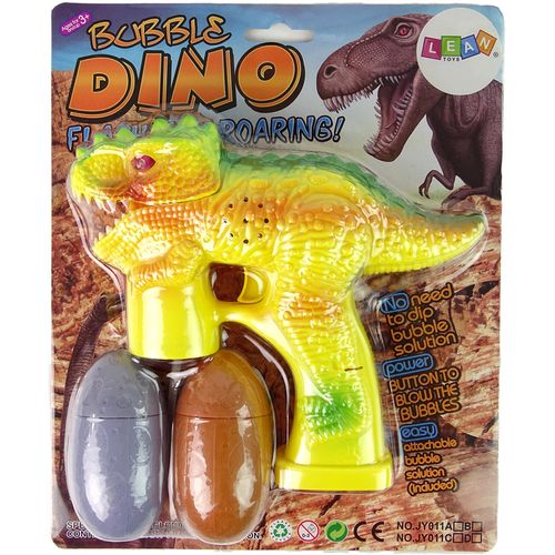 Stroj za mjehuriće od sapunice - Dinosaur - Žuti slika 5