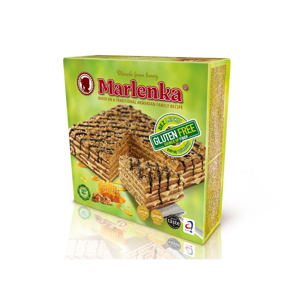 Marlenka gluten free torta od meda 800g slika 1