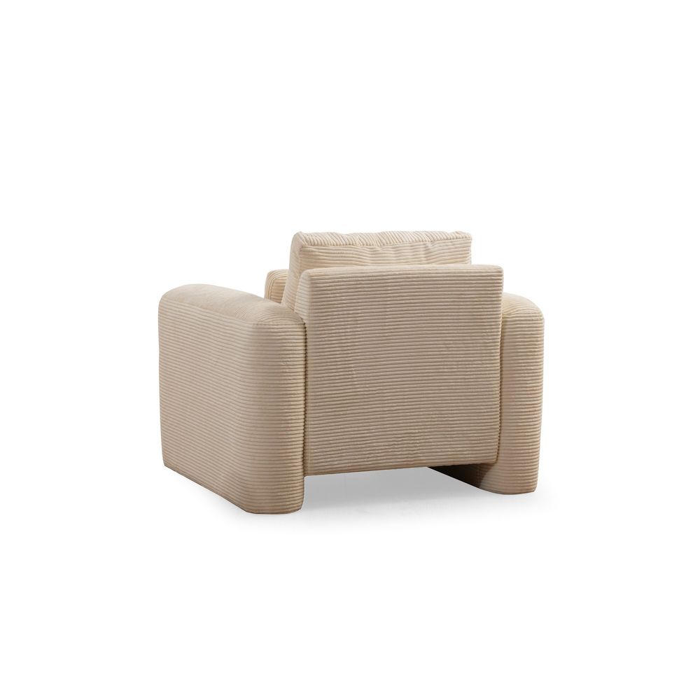 Lily Beige - Elegantna Bež Fotelja s Naslonima za Ruke slika 5