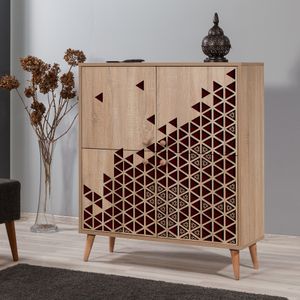 Višenamjenski ormar "Multilux-220" - boja: Sonoma hrast