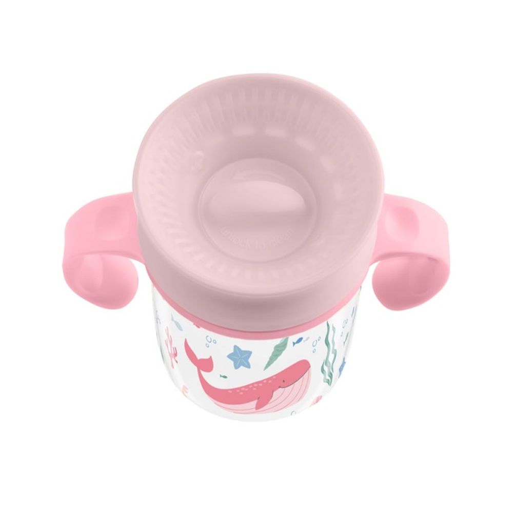 Kikka Boo Čaša za piće 360° Deep Sea 300ml, Pink slika 2