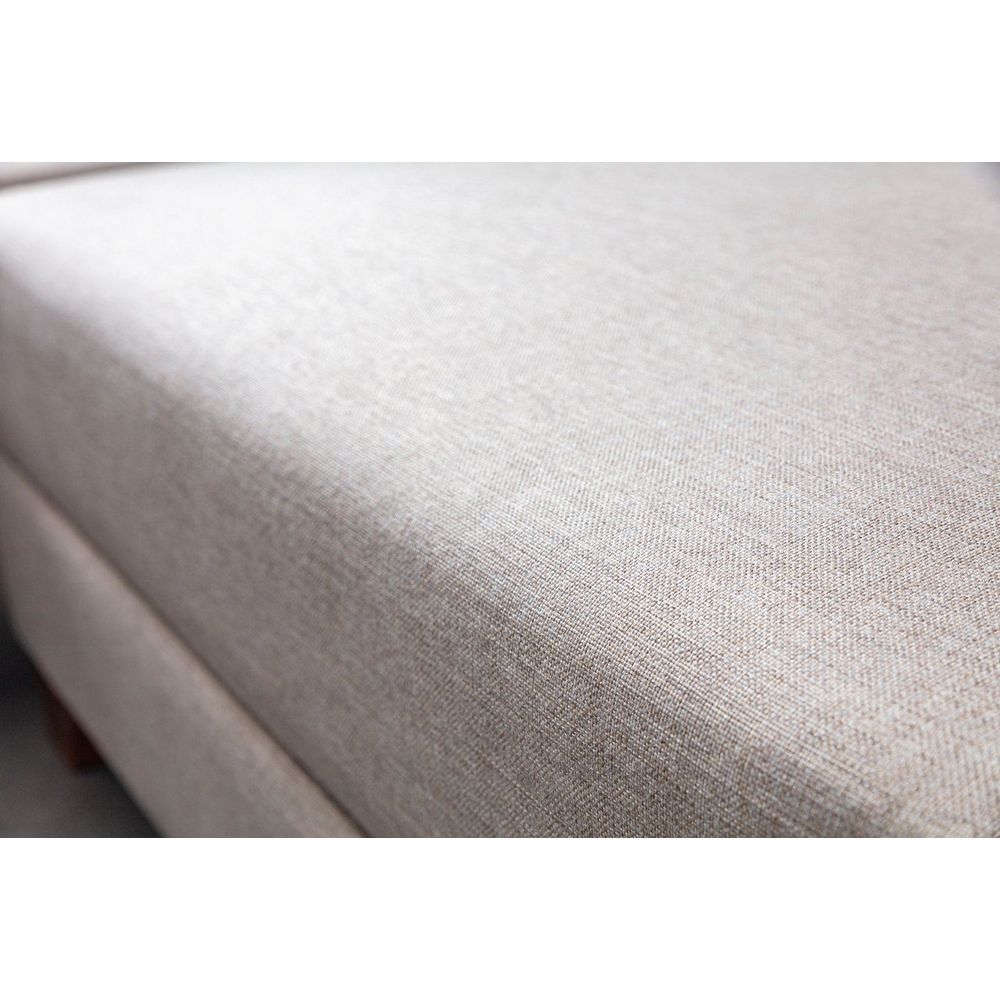 Ugaona Sofa Tloft Lijeva - boja: krem slika 8