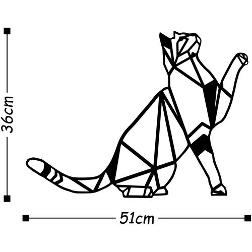 Wallity Metalna zidna dekoracija, Cat slika 3