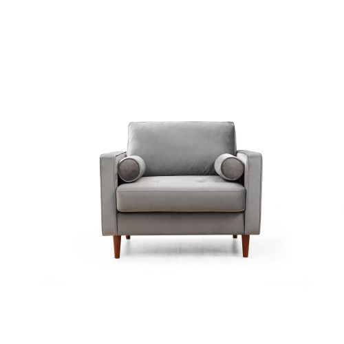 Atelier Del Sofa Fotelja wing ROME, Rome - Light Grey slika 2