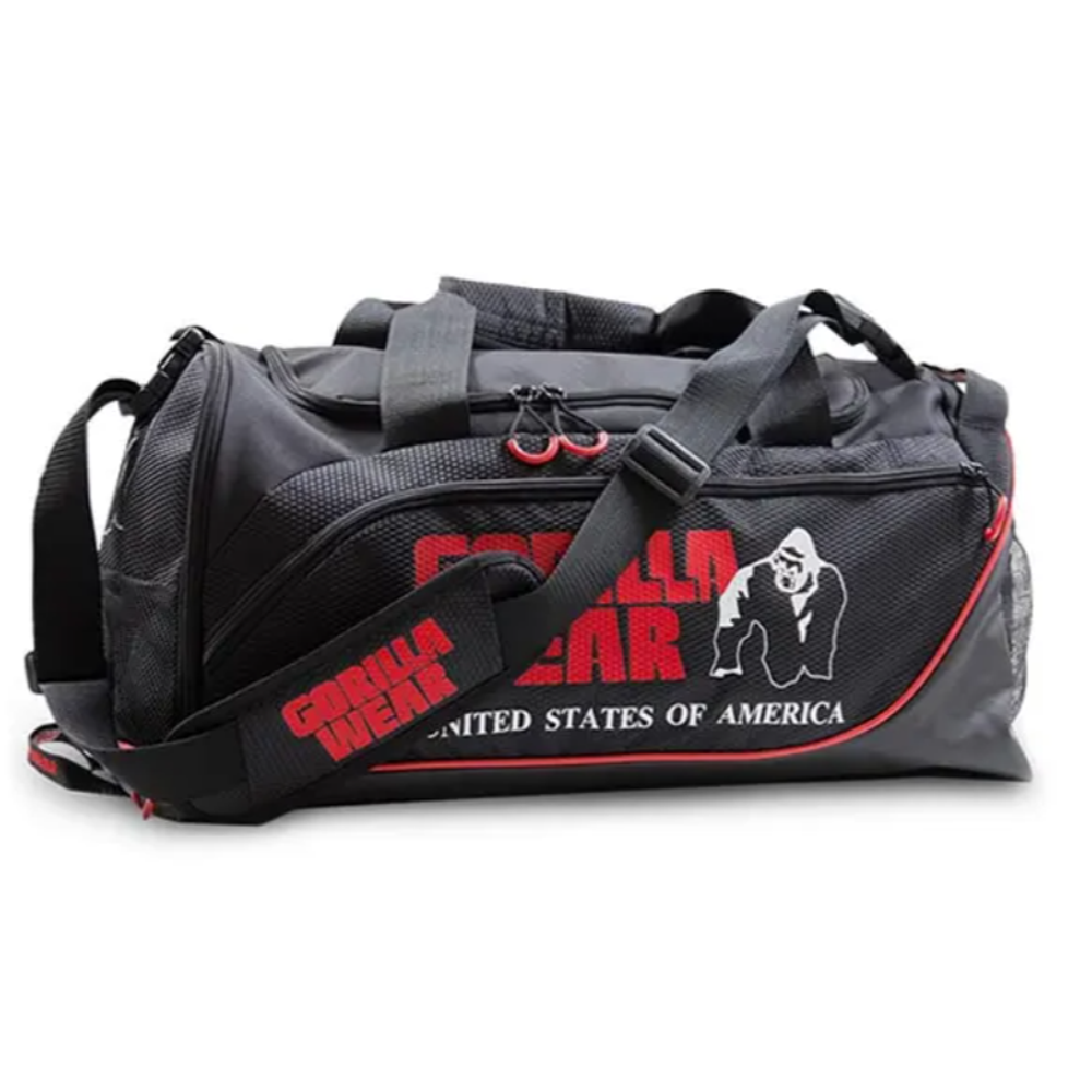 Gorilla Wear Torba za trening Jerome  -  Black/Red slika 1