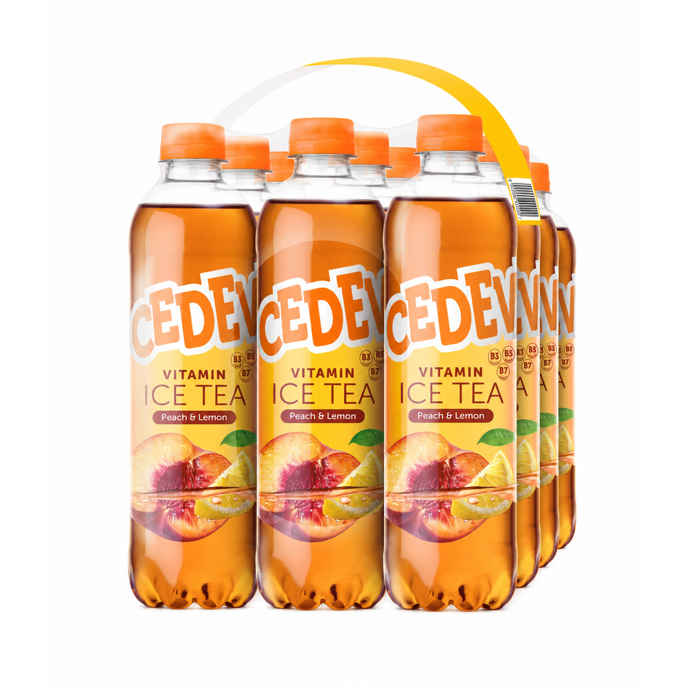 Cedevita Vitamin Ice Tea Peach & Lemon 12×0,5L XXL slika 1