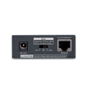 Planet Single-Port 1GbE Ultra PoE Splitter 90W (12V 19V 24V)