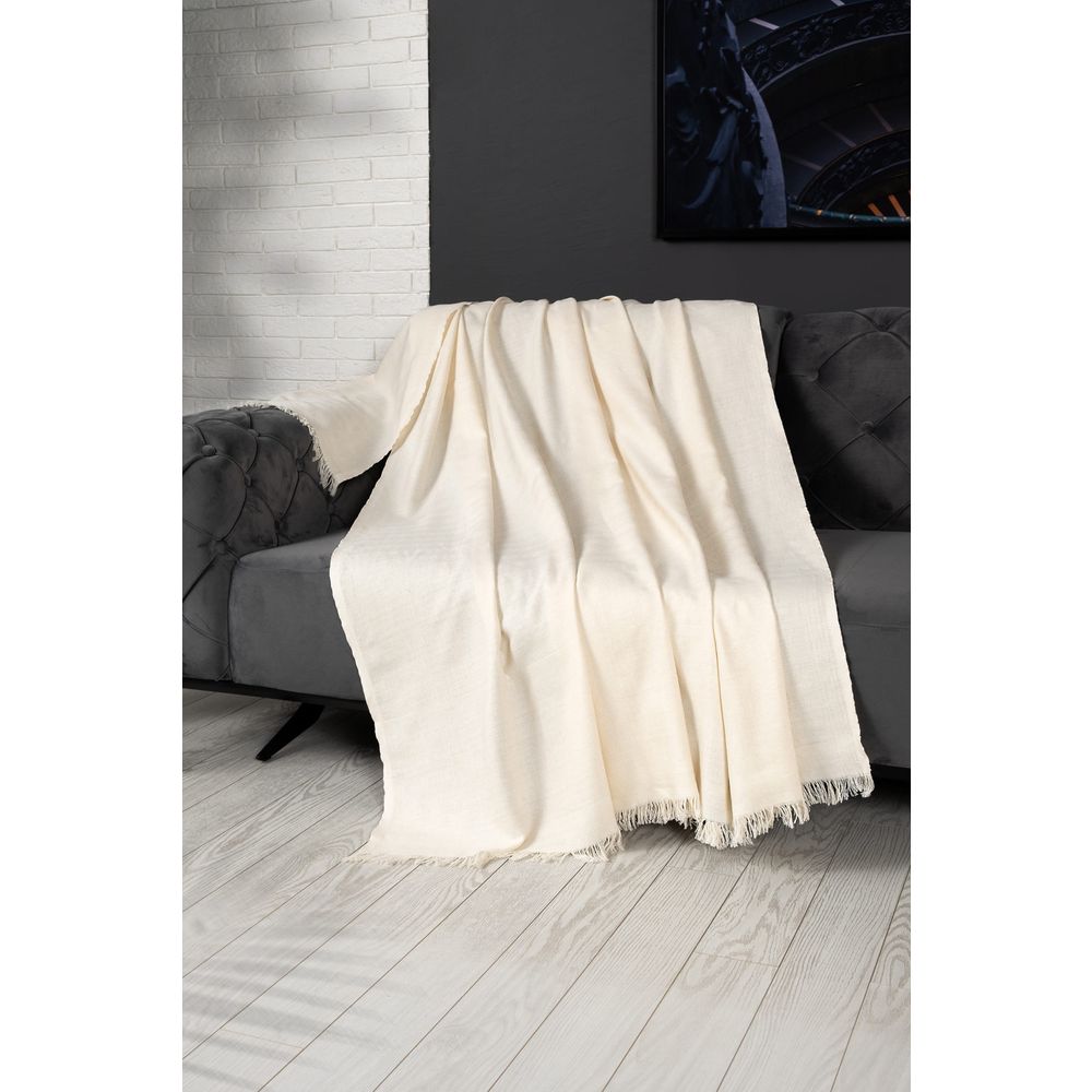 Sofa pokrivač Alinda - siva boja slika 1