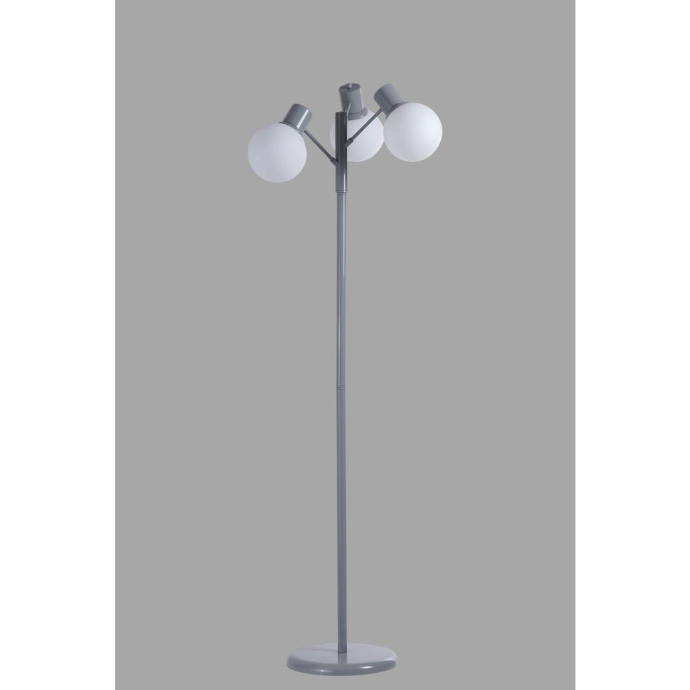 Opviq Podna lampa 227, bijela, siva slika 3