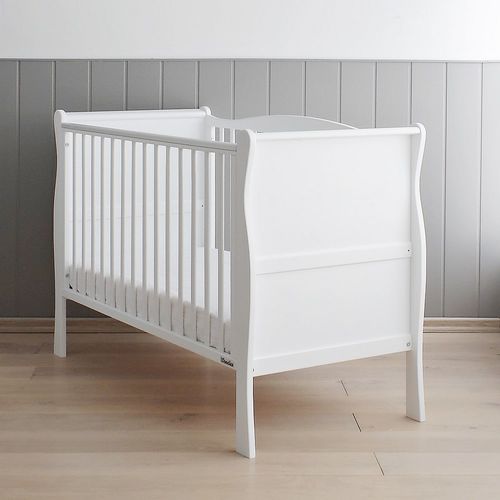 Woodies krevetić Noble Cot - white slika 1