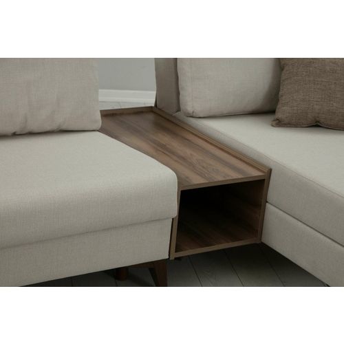 Atelier Del Sofa Garnitura, Kristal Rest Set - Beige slika 2