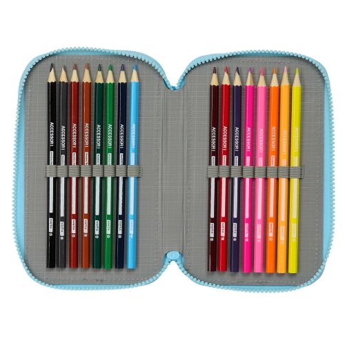 Bluey triple pencil case 36pcs slika 5