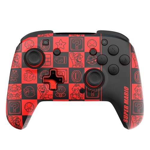 PDP SWITCH REMATCH WIRELESS CONTROLLER - SUPER ICONS GLOW IN THE DARK slika 1