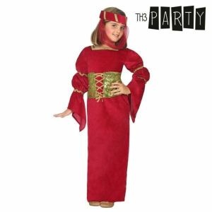 Svečana odjeća za djecu Srednjovjekovna Dama Crvena 5-6 Godina