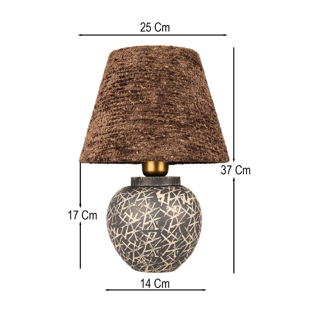 Hidra BrownGrey Stolna Lampa slika 3
