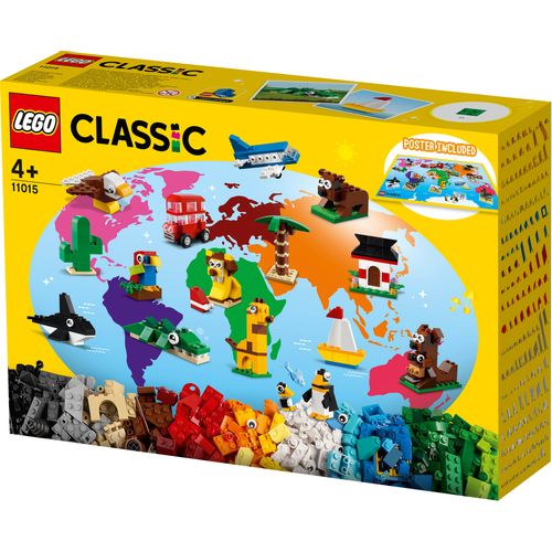 LEGO® CLASSIC 11015 širom svijeta slika 9