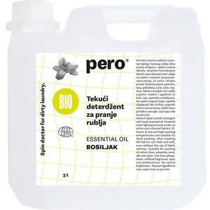 pero® Tekući koncentrirani deterdžent za njegu rublja 3l bosiljak