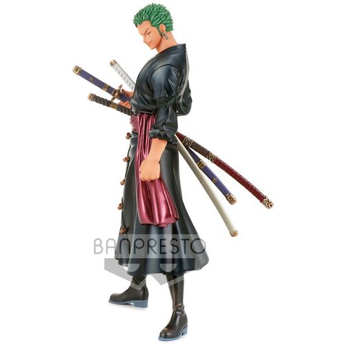 ONE PIECE - Roronoa Zoro - Figure The Shukko 17cm : :  Figurines Banpresto One Piece