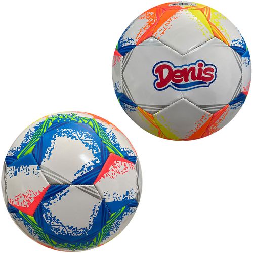 Nogometna lopta vel. 5, narančasto-plavo-zelena slika 1